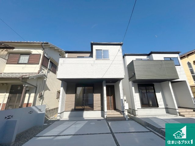 伊丹市池尻　第1期　新築一戸建ての外観|お客様に長く安心して住んでいだだける事にこだわった家づくり！住んでからのアフターサービスにもしっかりと取り組んでいます！