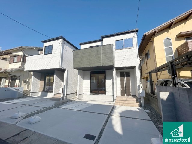 伊丹市池尻　第1期　新築一戸建ての外観|安心の10年保証！外観を美しく保ち、雨水で汚れを落とします！気になることがありましたら、お気軽にお問い合わせください！