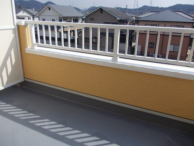 ココアガーデンのバルコニー