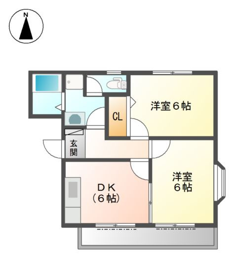 プチ・ボヌールの間取り