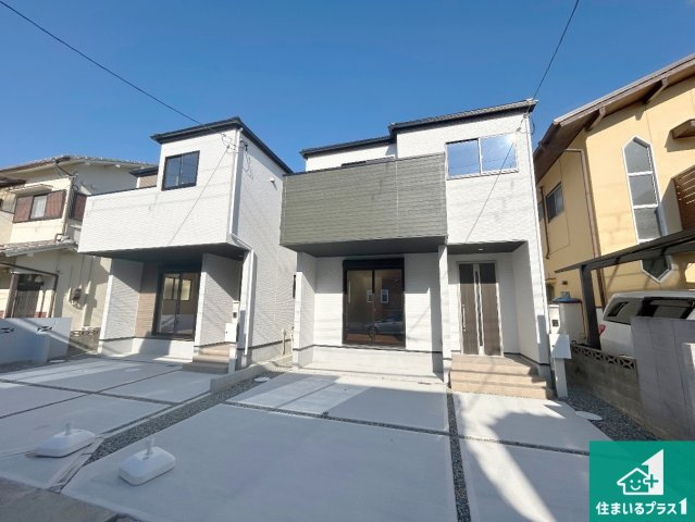 伊丹市池尻　第1期　新築一戸建ての外観|安心の10年保証！外観を美しく保ち、雨水で汚れを落とします！気になることがありましたら、お気軽にお問い合わせください！