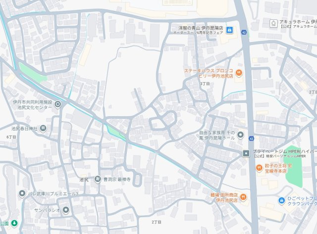 伊丹市池尻　第1期　新築一戸建ての地図