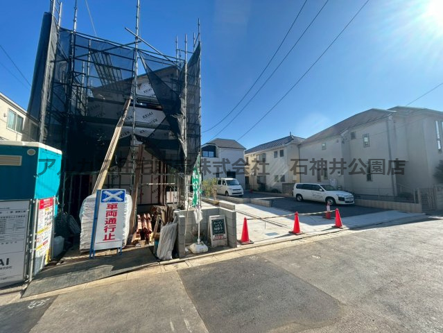 練馬区石神井台８丁目　新築一戸建　西武新宿線　武蔵関の外観