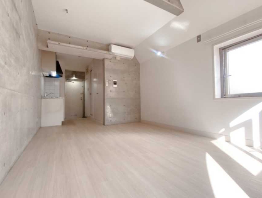 アルコすくも　礼金0　駅近　角部屋の居間・リビング