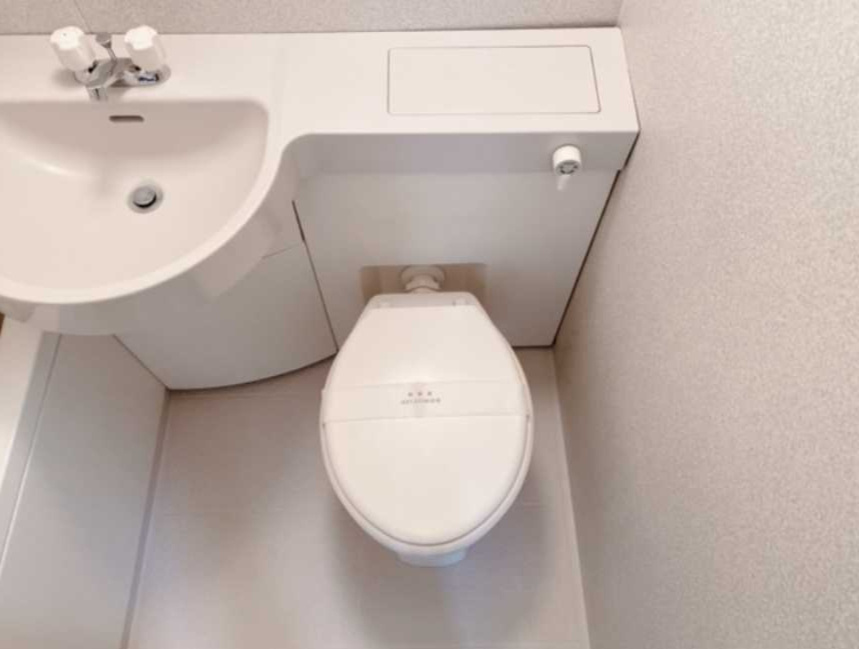 アルコすくも　礼金0　駅近　角部屋のトイレ