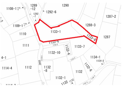 【区画図】 | 曽於郡大崎町益丸　売地（全2筆）