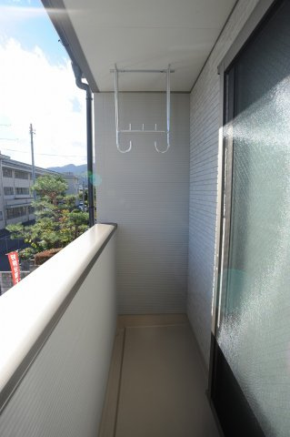 三輪6丁目　新築建売2号棟のバルコニー