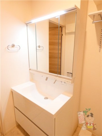 ラシュレ大元の洗面所