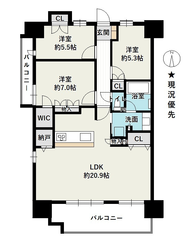 レーベン長野南千歳の間取り|06/28 09:15