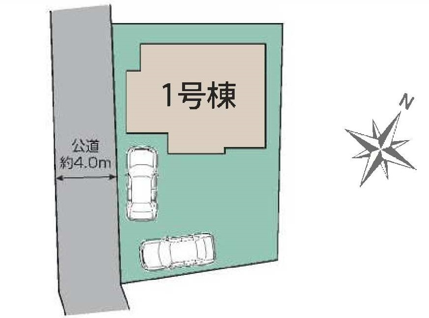 【横浜市旭区東希望が丘197-3新築戸建て】★仲介手数料無料★（東希望が丘小学校・希望が丘中学校）の区画図