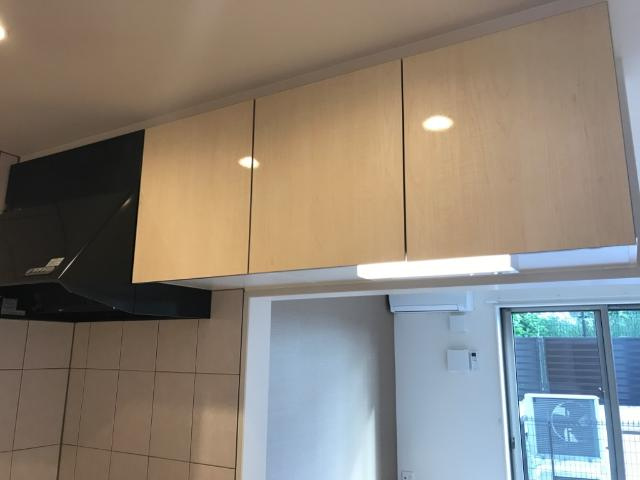 リベルテのキッチン|吊り戸棚