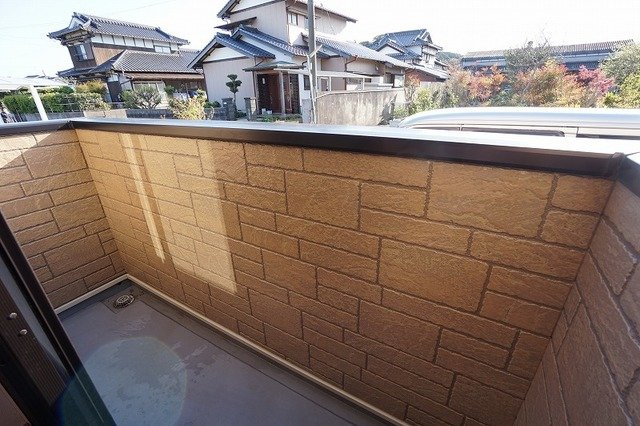 ブライトプレーヌ遠賀のバルコニー