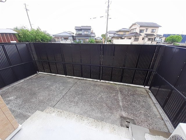 ミニヨンＢのバルコニー