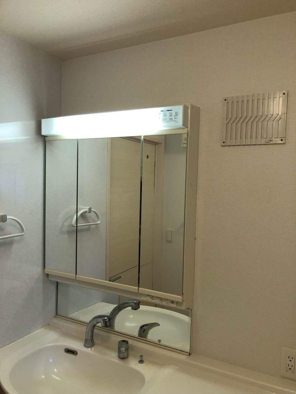 サンドリーム千代の独立洗面台|同建物別部屋 現況優先