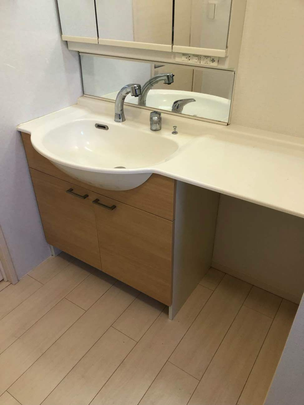 サンドリーム千代の独立洗面台|同建物別部屋 現況優先