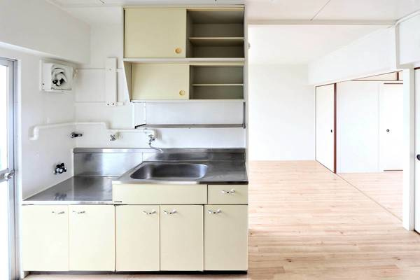 ビレッジハウス若松1号棟のキッチン|ビレッジハウスの同一物件・同一タイプの間取りの写真です