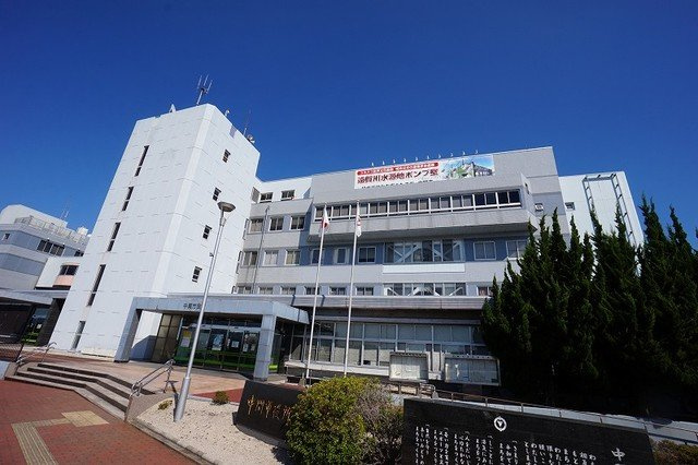 シャルマンハイツＢの周辺|中間市役所まで750m