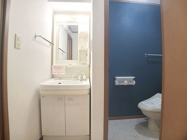 シャルマンハイツＢの洗面所