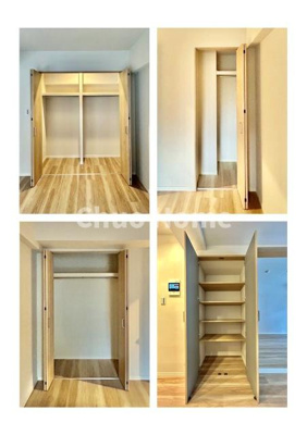 【収納】 | ダイアパレス篠崎ブリリアントコート | 居室にはクローゼットを完備し、自由度の高い家具の配置が叶うシンプルな空間です。お子様の成長と必要になる子供部屋を与えるにはぴったりの間取りですね。