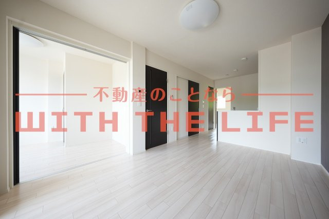 仮）上津町新築アパート【キャッシュバック対象物件】の居間・リビング|ゆったり過ごせるリビングです