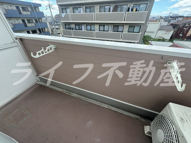 VILLA　M’ｓのバルコニー|陽当たり良好なバルコニーです