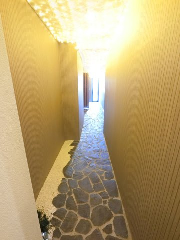 リスボンビルのエントランス