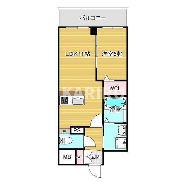 VITA荒本の間取り