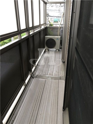 【バルコニー】 | パークハイツサカエ | お洗濯にも便利なバルコニー付き