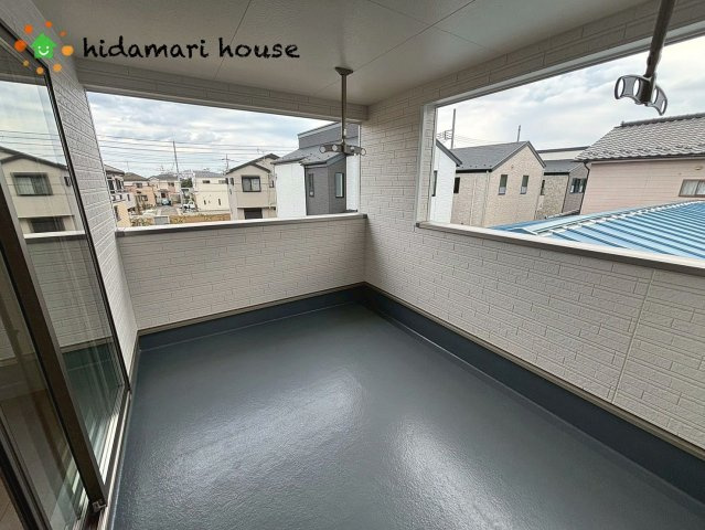 上尾市大谷本郷第7　新築戸建　クレイドルガーデン05のバルコニー
