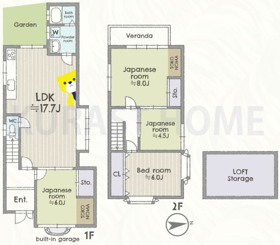 京都市西京区樫原下ノ町　中古戸建