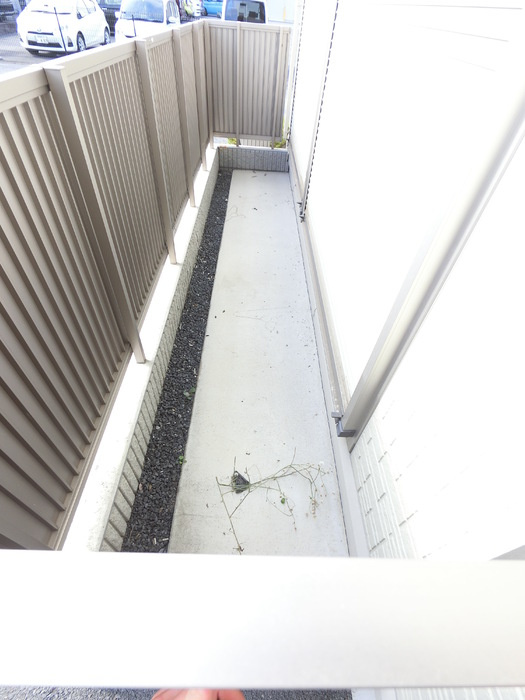 グランソレイユ　Ａのバルコニー