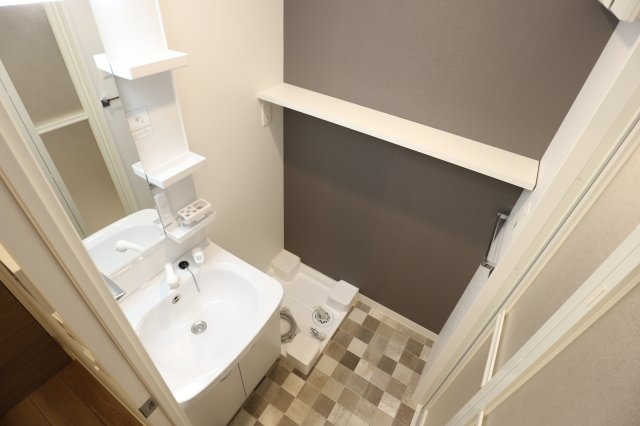 サヴォイ　ル・プルミエ　パリエ　11階の洗面所|別号室のものになります。現状優先。