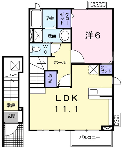 チェリーブラッサムの間取り
