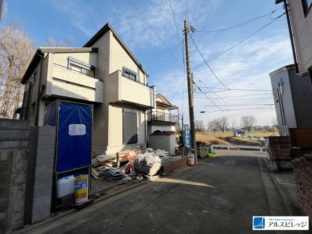 新築／富士見市水子　全1棟の前面道路含む現地写真