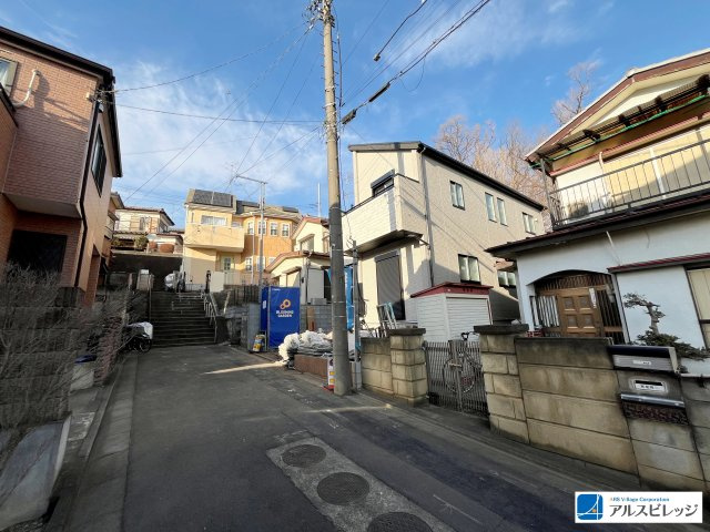 新築／富士見市水子　全1棟の前面道路含む現地写真
