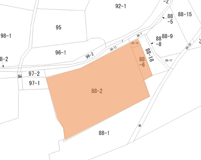千曲市大字若宮売土地の土地図|05/11 10:30