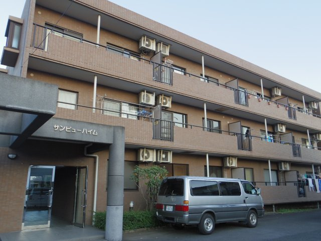 サンビューハイムの外観|綺麗な外観です。