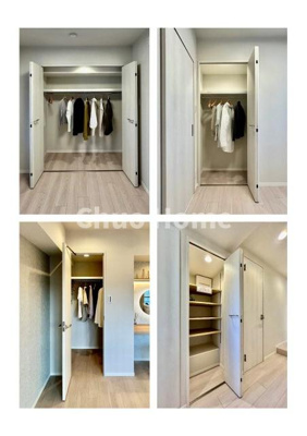 【収納】 | ライオンズマンション東陽町第3 | 居室にはクローゼットを完備し、自由度の高い家具の配置が叶うシンプルな空間です。お子様の成長と必要になる子供部屋を与えるにはぴったりの間取りですね。