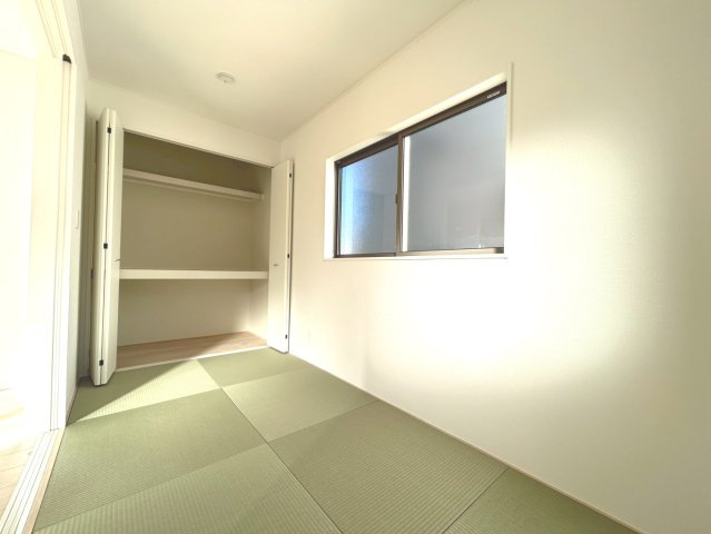 クワイエ　一宮市祐久第1　全2区画分譲の和室|一室あると便利な和室は、ご来客時はもちろん、お子様のお昼寝や遊び場、寝室としてもご利用いただけます