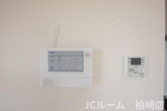 柏崎市田中のアパートのセキュリティ