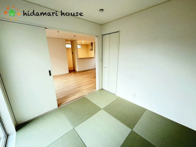 上尾市大谷本郷第8　新築戸建　クレイドル04の和室|1階和室：4.5帖