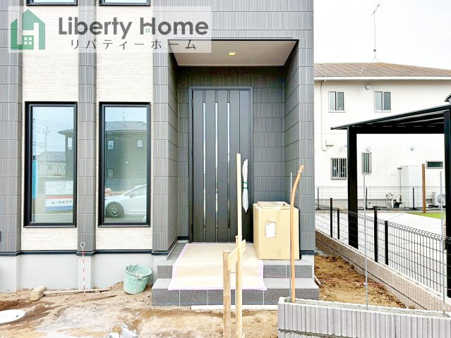 阿見町うずら野Ⅱ　新築戸建　1号棟のエントランス