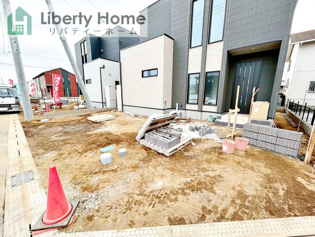 阿見町うずら野Ⅱ　新築戸建　1号棟の庭