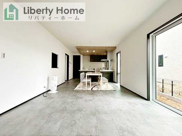 阿見町うずら野Ⅱ　新築戸建　1号棟の居間・リビング