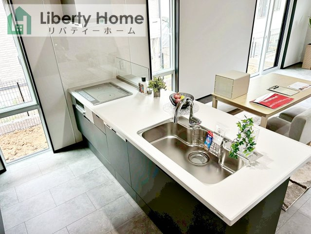 阿見町うずら野Ⅱ　新築戸建　1号棟のキッチン