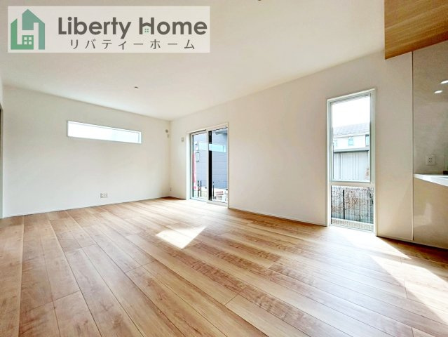 阿見町うずら野Ⅱ　新築戸建　2号棟の居間・リビング