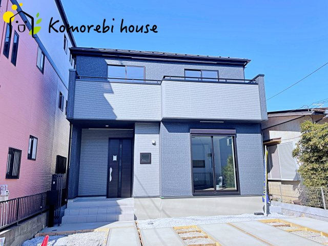 桶川市坂田東　4期　新築一戸建て　グラファーレ　01の外観|26.1.23撮影済み