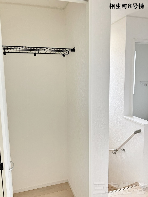 碧南市相生町の収納|2階の収納。収納はあればあるほど助かりますね