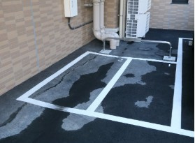 ライトテラス世田谷砧の駐車場