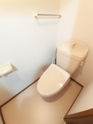 【トイレ】 | メゾン・プラティーク | ゆったりとした空間のトイレです